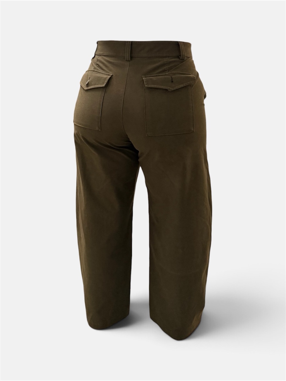 Uniqlo Women's Olive Barrel Pants - Picture 4 of 5